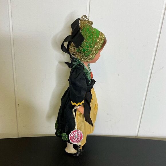 Vintage Handmade Austrian Doll 8" Tall Trachtenpuppen New With Tags - Picture 4 of 10